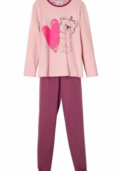 New Pyjama aus reiner Bio-Baumwolle (2-tlg. Set) Kinder Mädchen·Nachtwäsche