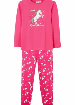 Discount Pyjama aus reiner Bio-Baumwolle (2-tlg. Set) Kinder Mädchen·Nachtwäsche