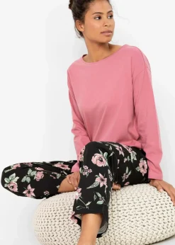Best Pyjama aus reiner Bio-Baumwolle Damen Wäsche·Nachtwäsche|Nachhaltigere Materialien