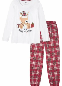 Hot Pyjama aus reiner Bio-Baumwolle Damen Wäsche·Nachtwäsche|Nachhaltigere Materialien
