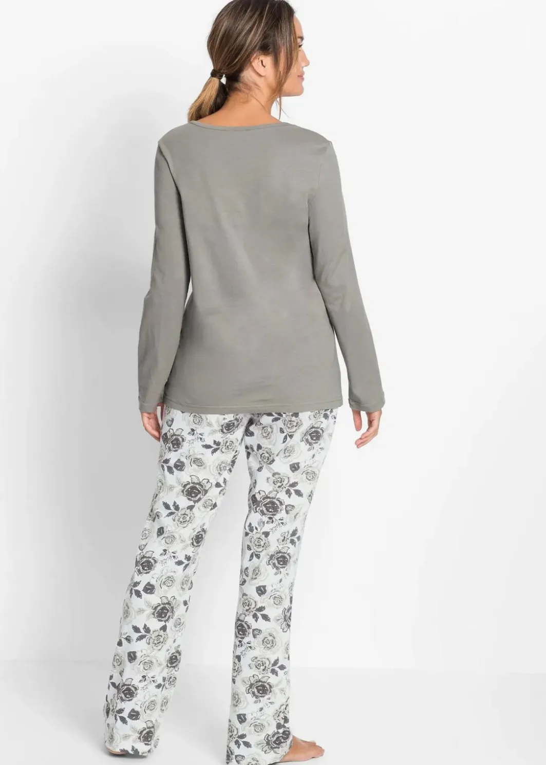 Clearance Pyjama aus reiner Bio-Baumwolle Damen Wäsche·Nachtwäsche|Nachhaltigere Materialien