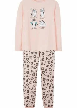 Online Pyjama aus reiner Bio-Baumwolle (2-tlg. Set) Kinder Mädchen·Nachtwäsche