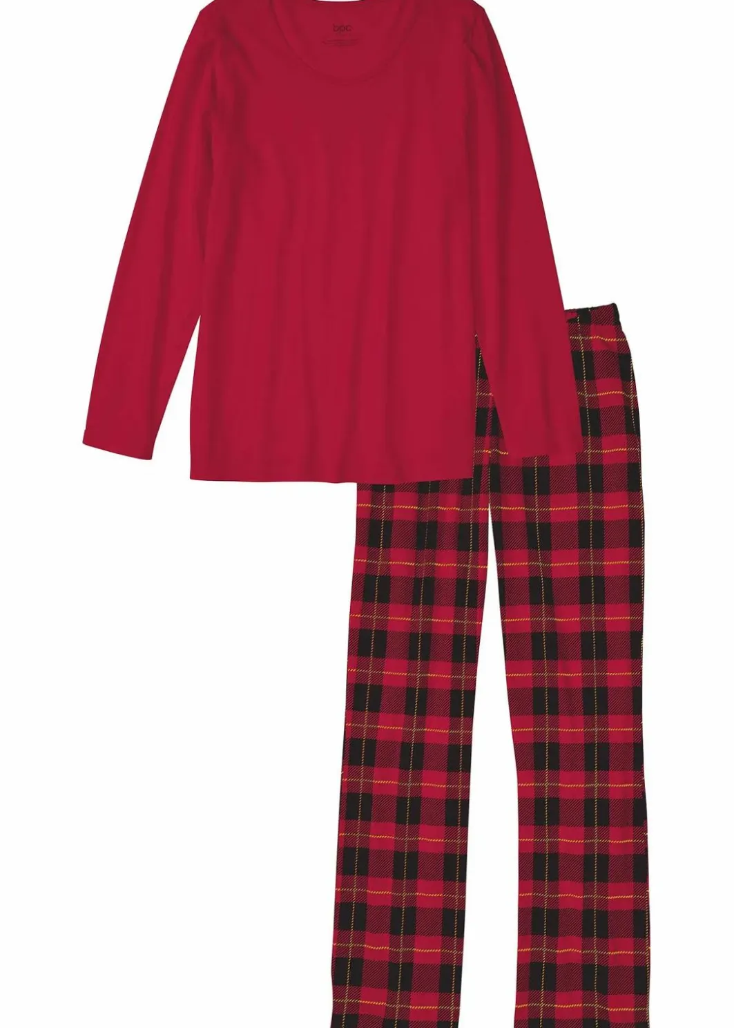 Damen bonprix Nachhaltigere Materialien|Nachtwäsche|Pyjama aus reiner Bio-Baumwolle