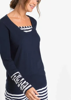 Online Pyjama aus reiner Bio-Baumwolle Damen Wäsche·Nachtwäsche|Nachhaltigere Materialien