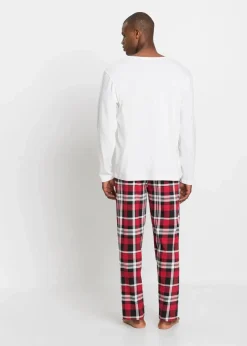 Best Pyjama aus reiner Bio-Baumwolle mit langen Ärmeln Herren Pyjamas|Wäsche