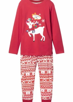Kinder bonprix Mädchen·Nachtwäsche|Pyjama aus weicher Baumwolle (2-tlg. Set)