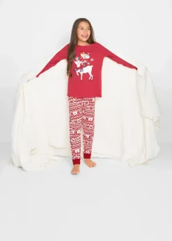 Kinder bonprix Mädchen·Nachtwäsche|Pyjama aus weicher Baumwolle (2-tlg. Set)