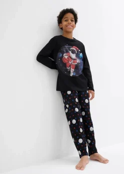 Kinder bonprix Jungen·Nachtwäsche|Pyjama aus weicher Baumwolle (2-tlg. Set)
