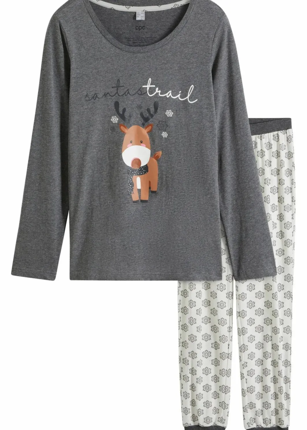 Damen bonprix Wäsche·Nachtwäsche|Nachtwäsche|Pyjama aus weicher Baumwolle