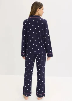 Outlet Pyjama aus weicher Baumwolle Damen Wäsche·Nachtwäsche|Nachtwäsche