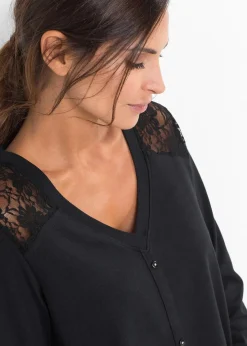 Outlet Pyjama mit Bio-Baumwolle Damen Wäsche·Nachtwäsche|Nachhaltigere Materialien