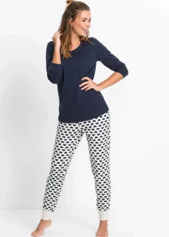 Best Pyjama mit Bio-Baumwolle Damen Wäsche·Nachtwäsche|Nachhaltigere Materialien