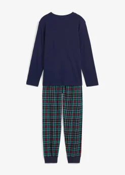 Clearance Pyjama mit Flanellhose und Bio-Baumwolle (2-tlg. Set) Kinder Jungen·Nachtwäsche|Mädchen·Nachtwäsche
