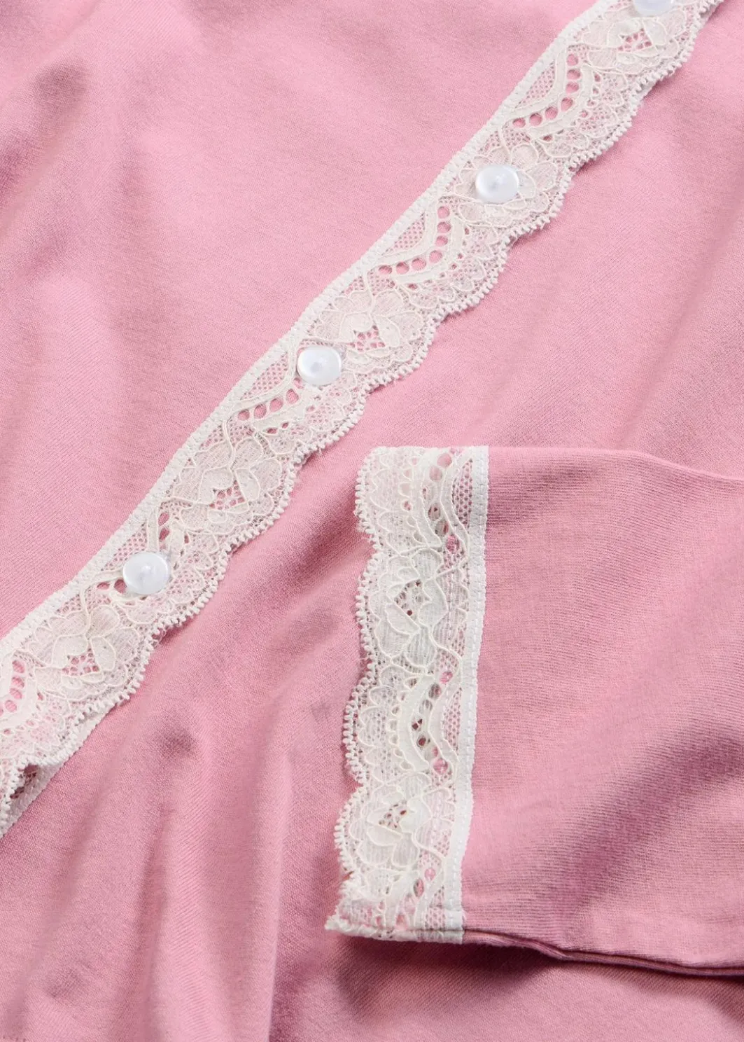 New Pyjama mit Knopfleiste Damen Wäsche·Nachtwäsche|Nachtwäsche