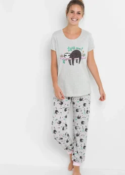Clearance Pyjama mit kurzen Ärmeln Damen Wäsche·Nachtwäsche|Nachtwäsche