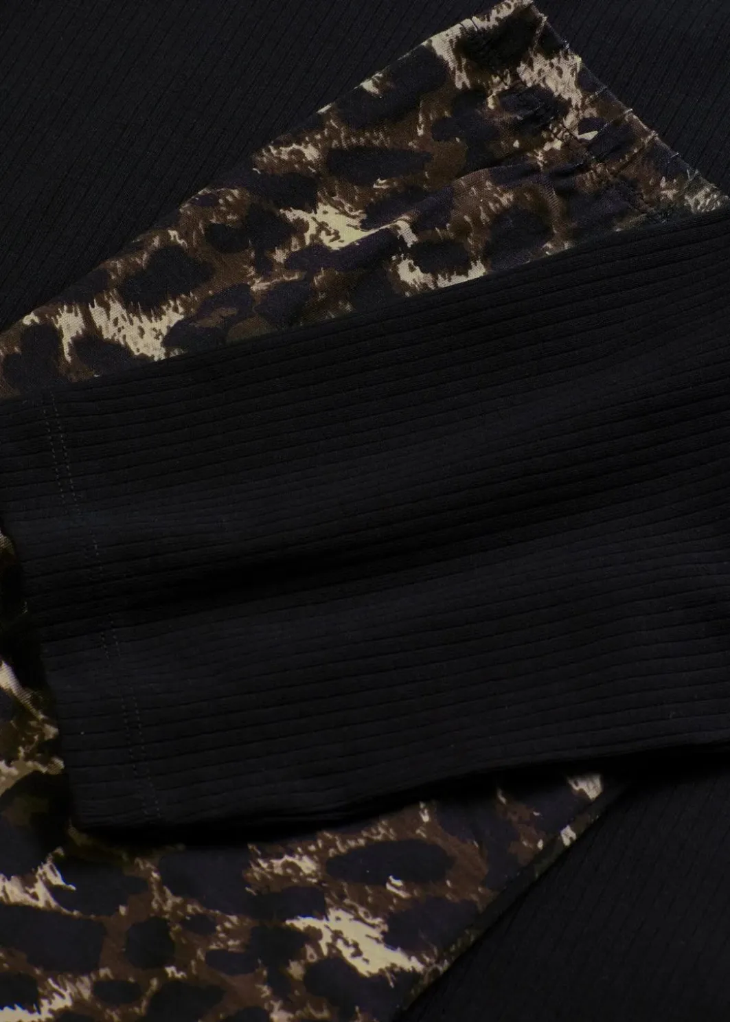 Damen bonprix Wäsche·Nachtwäsche|Nachtwäsche|Pyjama mit Rippshirt und weiter Hose