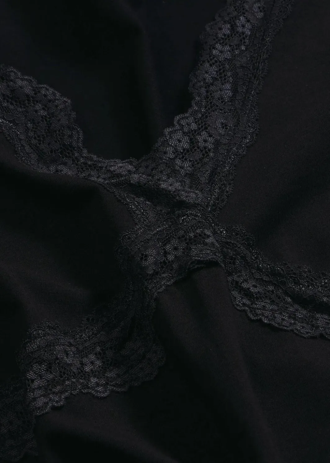 Online Pyjama mit Spitzenbesatz Damen Wäsche·Nachtwäsche|Nachtwäsche