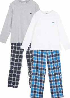 Best Pyjama mit weicher Bio-Baumwolle (4-tlg. Set) Kinder Jungen·Nachtwäsche
