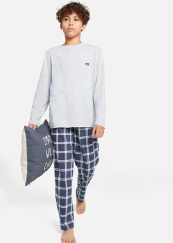 Best Pyjama mit weicher Bio-Baumwolle (4-tlg. Set) Kinder Jungen·Nachtwäsche