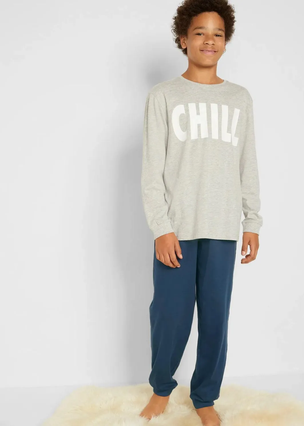 Pyjama mit weicher Bio-Baumwolle (2-tlg. Set) Kinder Jungen·Nachtwäsche