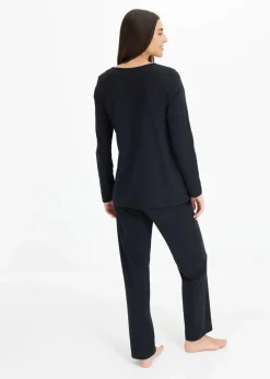 Sale Pyjama mit zarter Spitze Damen Wäsche·Nachtwäsche|Nachtwäsche