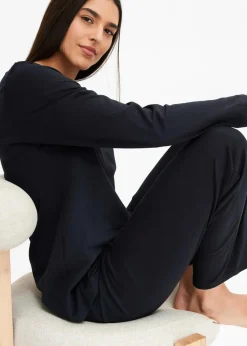 Sale Pyjama mit zarter Spitze Damen Wäsche·Nachtwäsche|Nachtwäsche