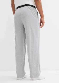 New Pyjamahose aus reiner Baumwolle (2er Pack) Herren Pyjamas|Große Größen
