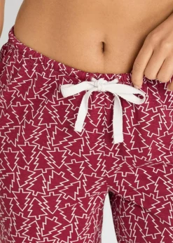 Best Pyjamahose aus reiner Bio-Baumwolle (2er Pack) Damen Wäsche·Nachtwäsche|Nachhaltigere Materialien