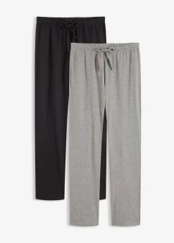 Sale Pyjamahose mit Eingriffstaschen (2er Pack) Damen Wäsche·Nachtwäsche|Nachtwäsche