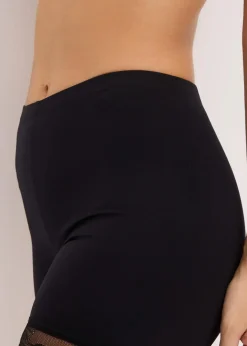 Damen bonprix Wäsche·Radler & Oberschenkelschutz|Wäsche·Socken & Strumpfhosen|Radler „Anti Scheuern“ aus kühlendem Polyamid mit Spitzenbein