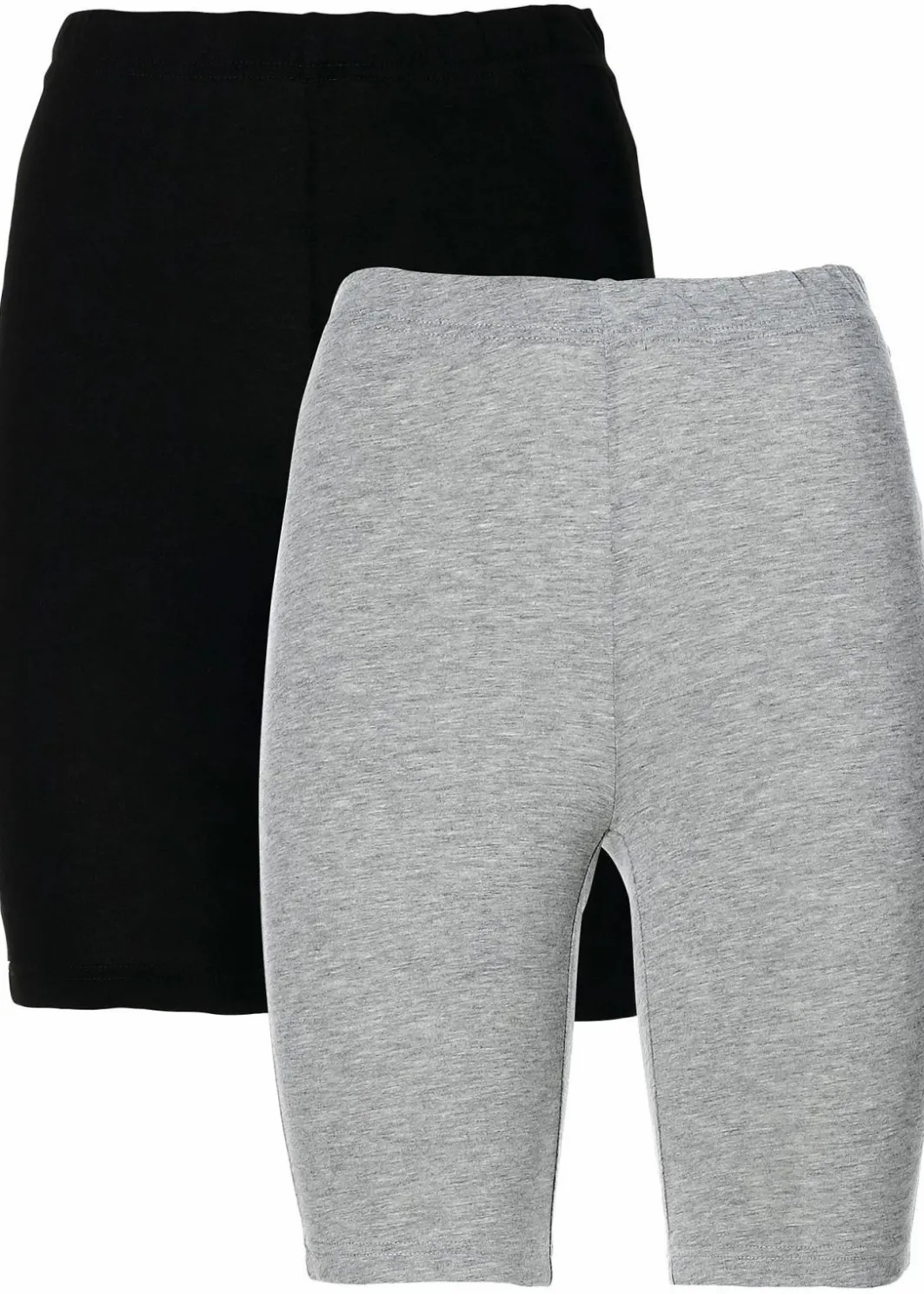 Damen bonprix Hosen|Basics|Radlerhose (2er Pack)