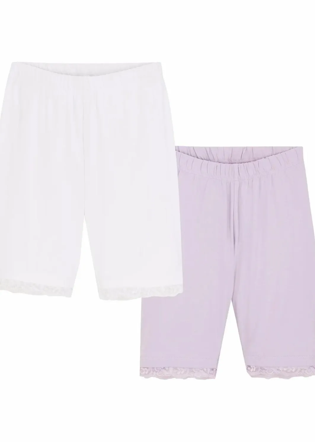 Sale Radlerhose mit Bio-Baumwolle (2er Pack) Kinder Mädchen 9-16 Jahre·Mehrfachpacks|Mädchen 2-8 Jahre·Nachhaltigere Materialien