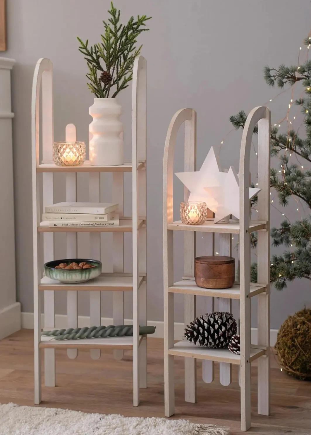 bonprix Weihnachtsdeko & -Textilien·Dekoration|Regale|Regal in Schlittenform