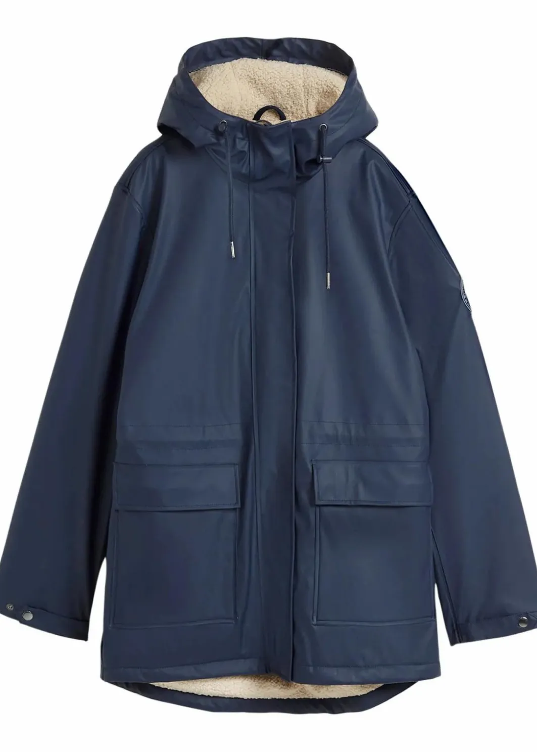 Damen bonprix Jacken & Mäntel|Bekleidung·Hosen|Regenjacke mit Teddyfutter