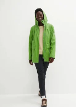 Outlet Regenjacke mit Teddyfutter Damen Jacken & Mäntel|Bekleidung·Hosen