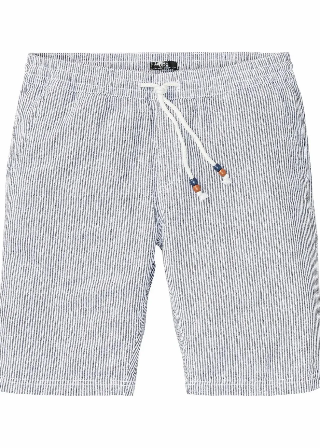 New Regular Fit Bermuda aus luftigem Leinen-Mix Herren Große Größen|Shorts