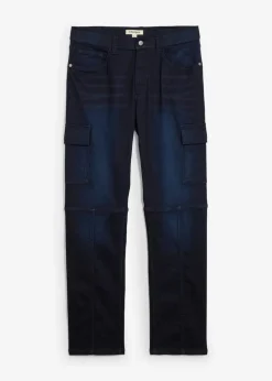 Herren bonprix Jeans|Sweat|Regular Fit Cargo-Jeans-Jogger mit Komfortbund, Straight