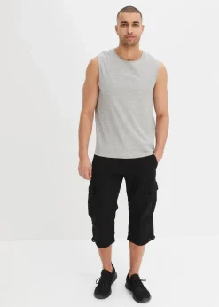 Best Regular Fit Cargo-Long-Bermuda aus reiner Baumwolle Herren Hosen|Outdoorbekleidung
