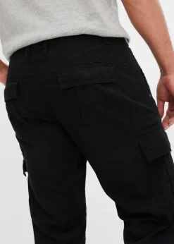 Best Regular Fit Cargo-Long-Bermuda aus reiner Baumwolle Herren Hosen|Outdoorbekleidung