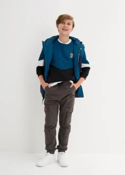 Discount Regular Fit Cargo-Schlupfhose aus reiner Baumwolle Kinder Jungen 9-16 Jahre·Hosen