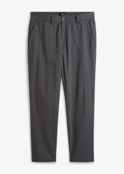 New Regular Fit Chinohose aus reiner Baumwolle, Straight Herren Hosen|Basics