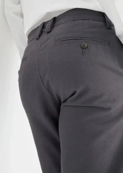 New Regular Fit Chinohose aus reiner Baumwolle, Straight Herren Hosen|Basics