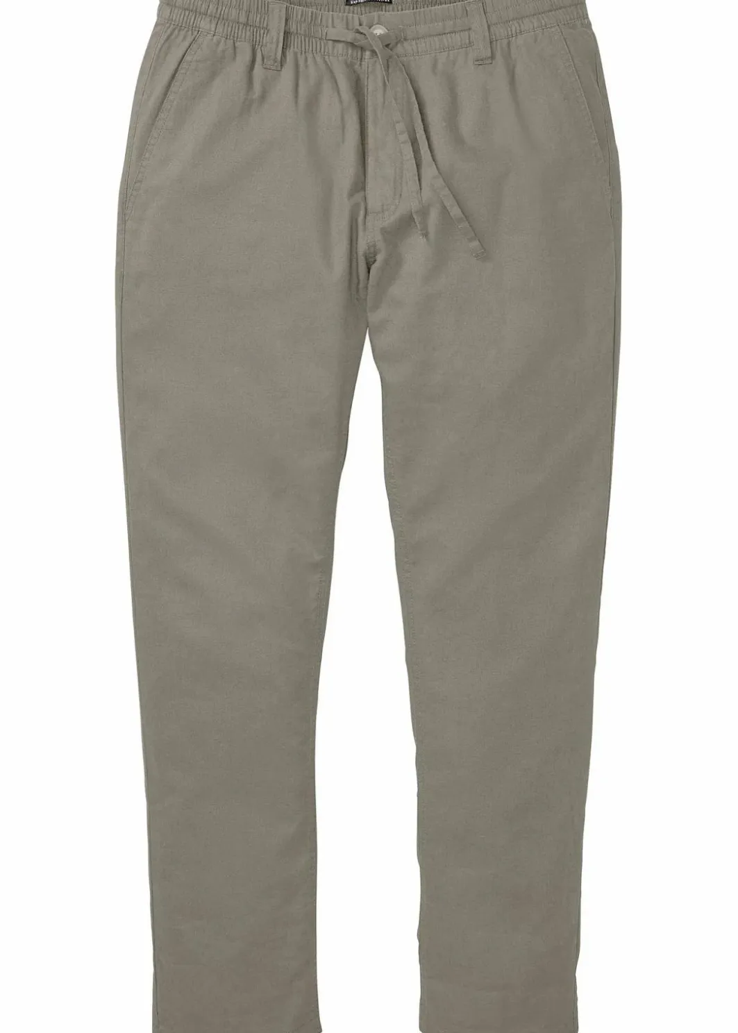 Herren bonprix Große Größen|Hosen|Regular Fit Chinohose aus luftigem Leinen-Mix, Straight