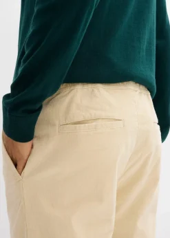 Herren bonprix Große Größen|Hosen|Regular Fit Cord-Schlupfhose, Straight