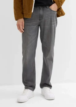 Discount Regular Fit Jeans aus reiner Baumwolle mit Komfortbund, Straight Herren Große Größen|Jeans