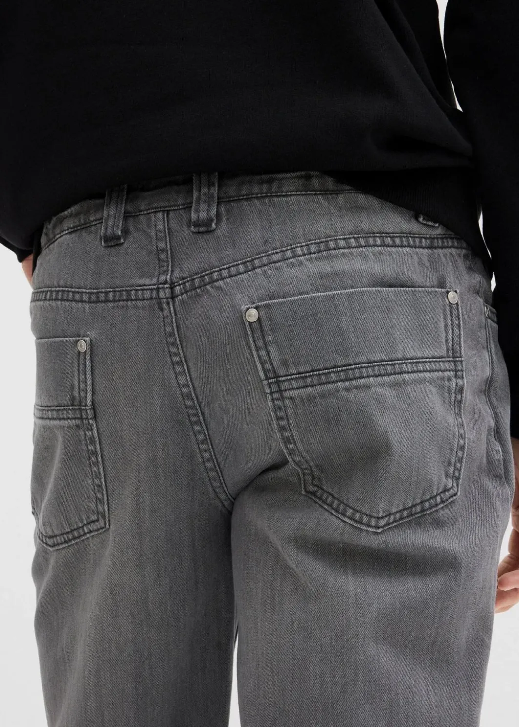 Discount Regular Fit Jeans aus reiner Baumwolle mit Komfortbund, Straight Herren Große Größen|Jeans