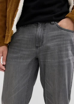 Discount Regular Fit Jeans aus reiner Baumwolle mit Komfortbund, Straight Herren Große Größen|Jeans