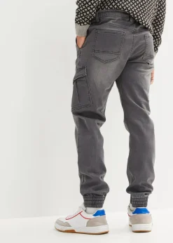 Sale Regular Fit Jeans-Jogger mit Komfortbund, Straight Herren Große Größen|Sweat