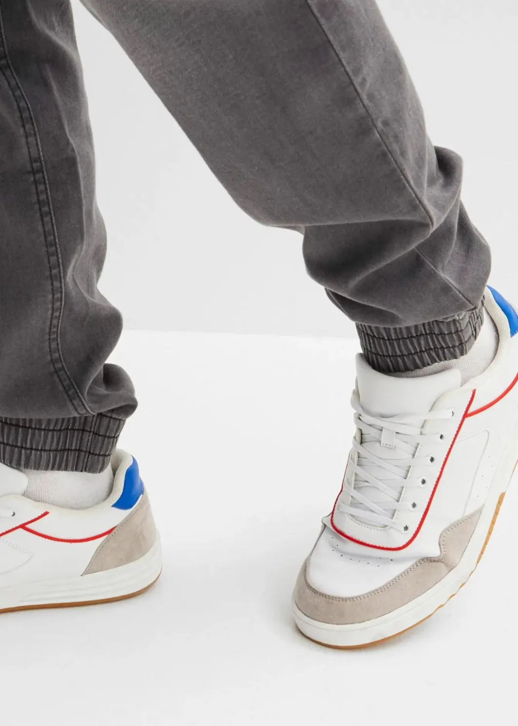 Sale Regular Fit Jeans-Jogger mit Komfortbund, Straight Herren Große Größen|Sweat