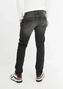 Outlet Regular Fit Jeans-Jogger mit Komfortbund, Tapered Herren Jeans|Große Größen